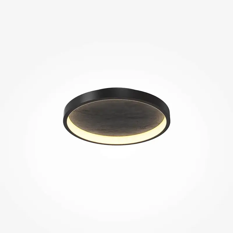 Deckenleuchte – Schwarzes Metall, 27 W Leistung, Warmweiß, Ø40,5 cm - Orign | Maytoni