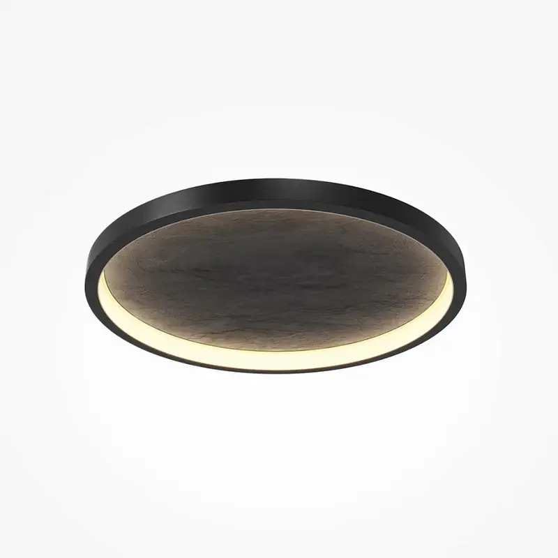 Deckenleuchte – Schwarzes Metall, 40 W Leistung, Warmweiß, Ø59,5 cm - Orign | Maytoni