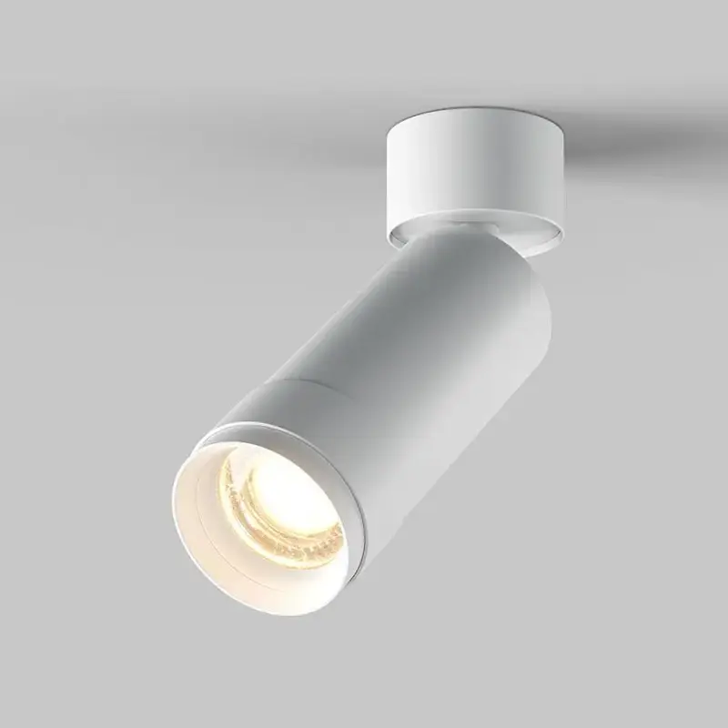 Deckenleuchte – Weißes Aluminium, 12 W LED, CRI 90, Warmweiß, Höhe 16,4 cm - Focus Zoom | Maytoni