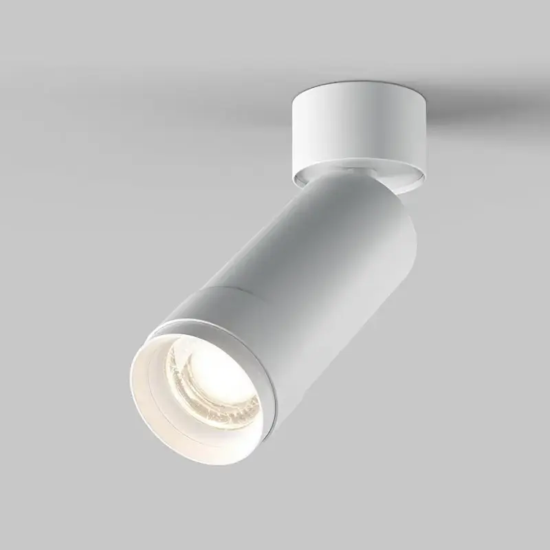 Deckenleuchte – Weißes Aluminium, 12 W LED, CRI Ra 90, Höhe 16,4 cm - Focus Zoom | Maytoni