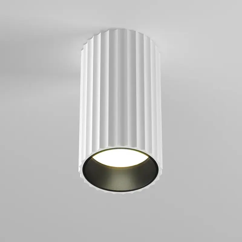 Deckenleuchte – Weißes Finish, Aluminiumgehäuse, GU10 Fassung - Calipso | Maytoni