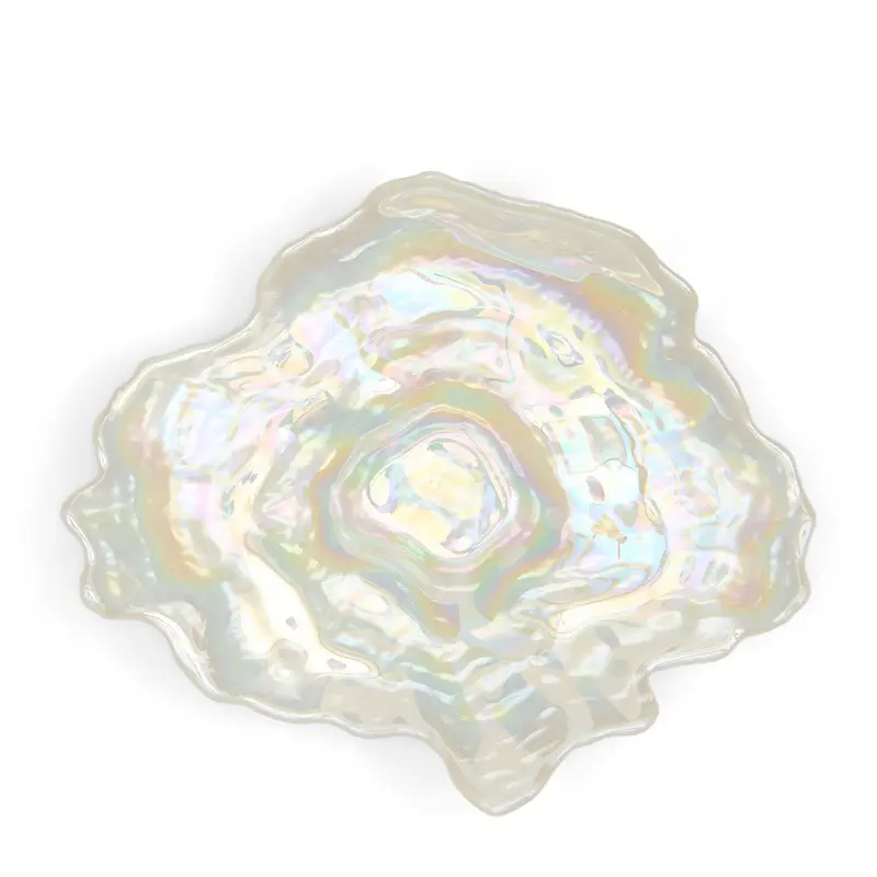 Dekoschale Transparentes Glas mit Perlmutt - Pèrola Oyster | Rivièra Maison