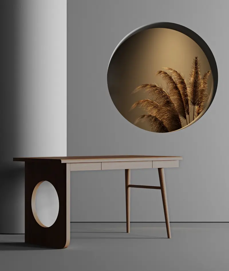 Design-Schreibtisch BAU