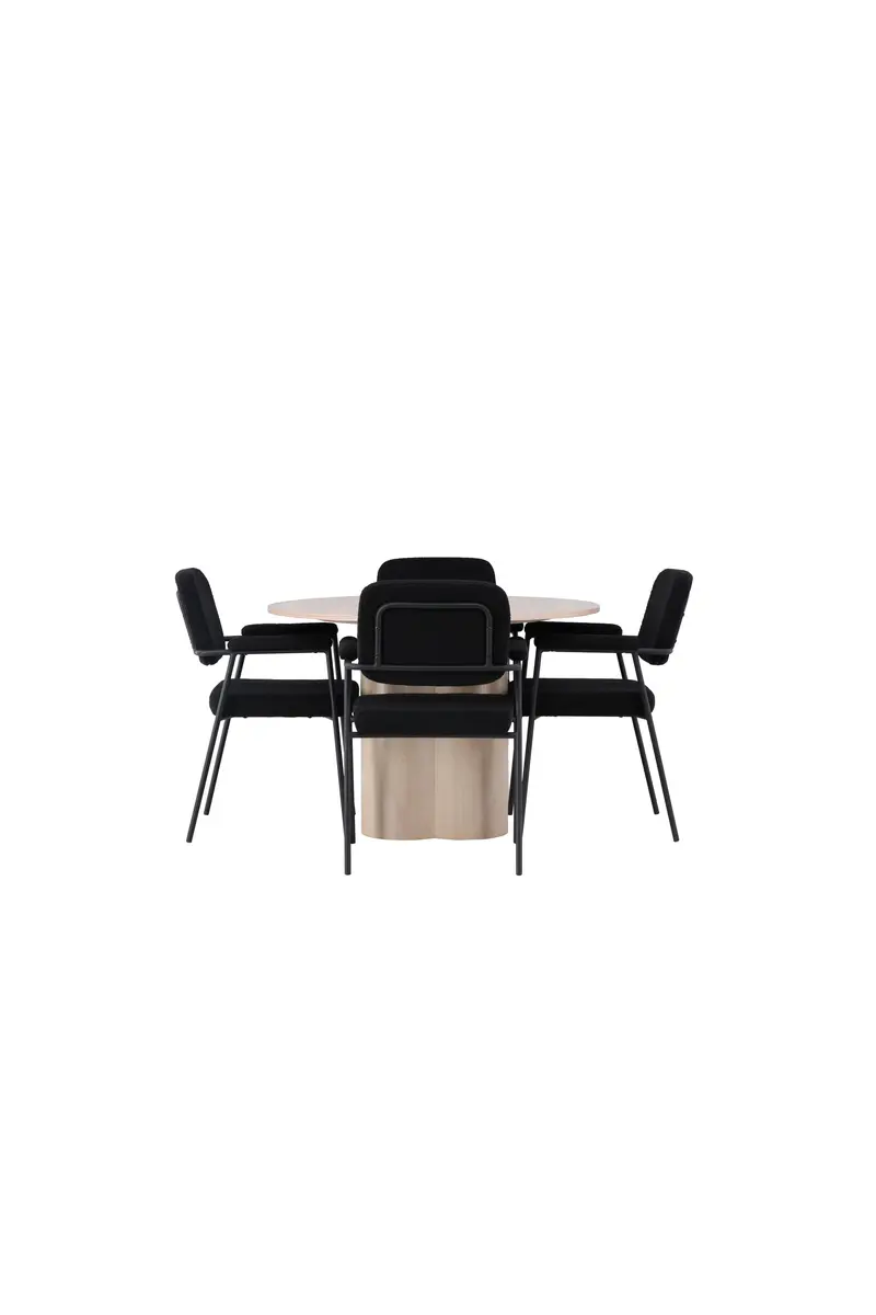 Dining Set Olivia Mit Den Stühlen Yesterday Rundes Essgruppen Set