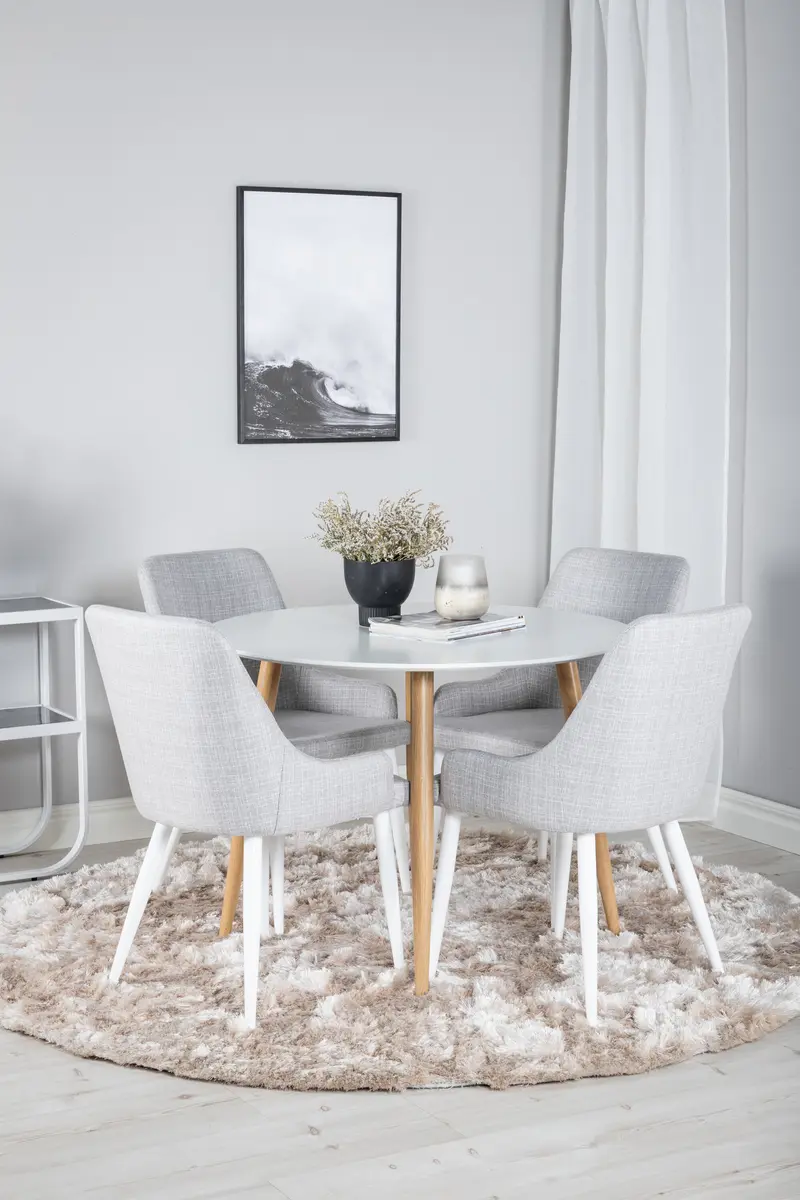 Dining Set Plaza Mit Stühlen Plaza Rundes Essgruppen Set