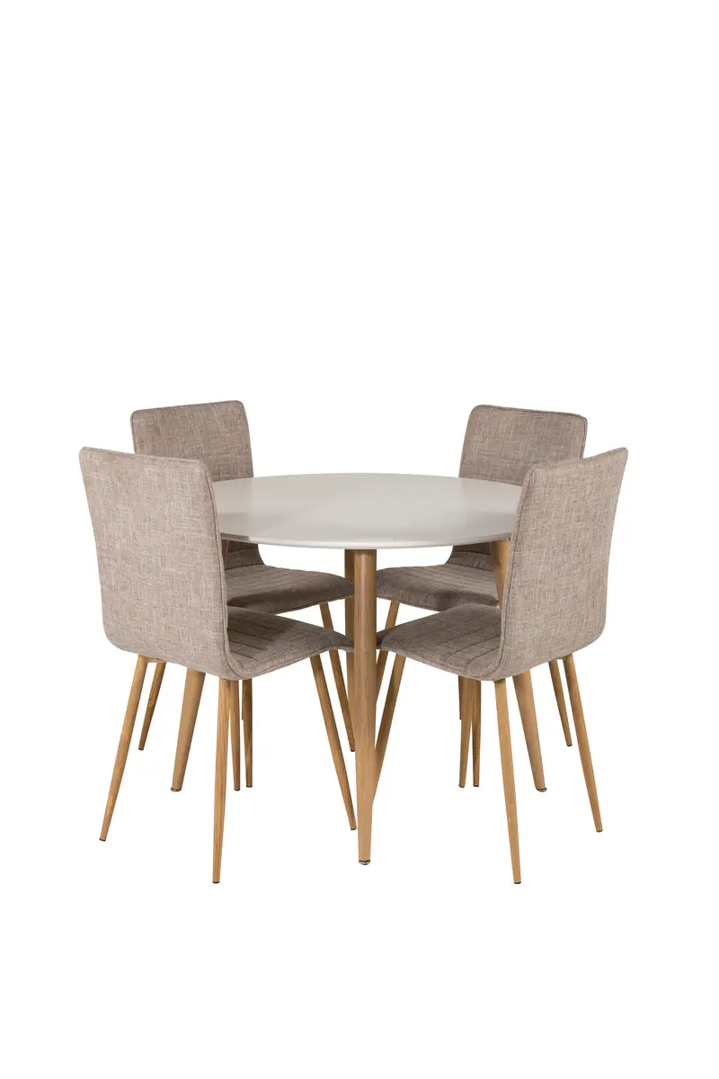 Dining Set Plaza Mit Stühlen Windu Rundes Essgruppen Set
