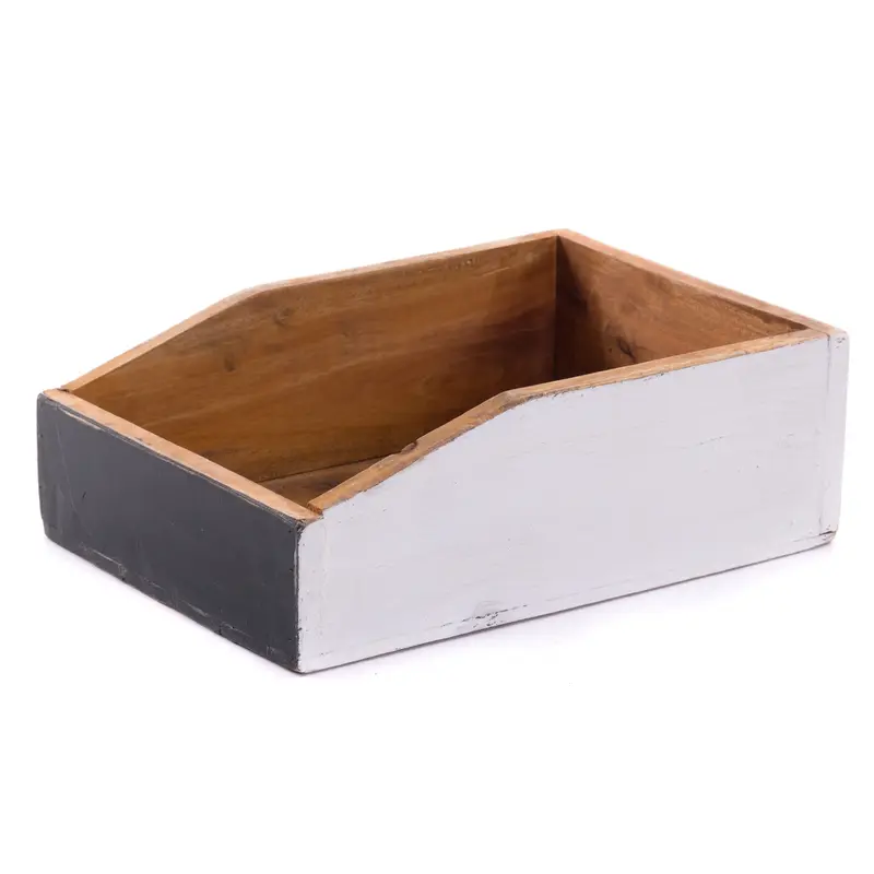 DOKUMENTENABLAGE "CARTA" | Mahagoni, 33x24x12 cm (TxBxH) | Holzablage  | Farbe