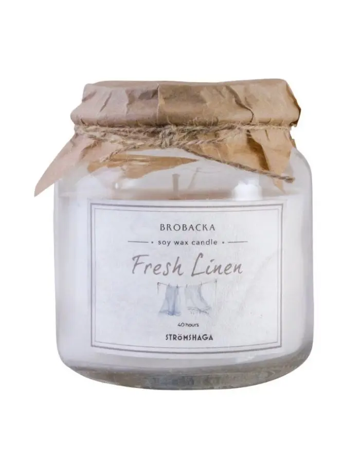 Duftkerze Brobacka Large I Fresh Linen