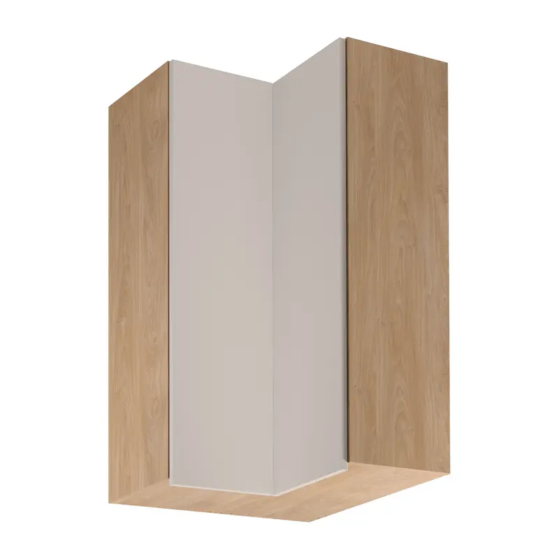 Eckhängeschrank – Livaro – G60N2 Beige / Sonoma Eiche