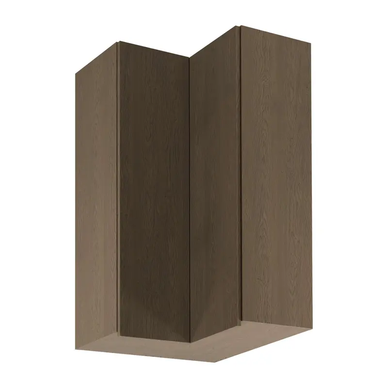 Eckhängeschrank – Livaro – G60N2 Dunkle Eiche