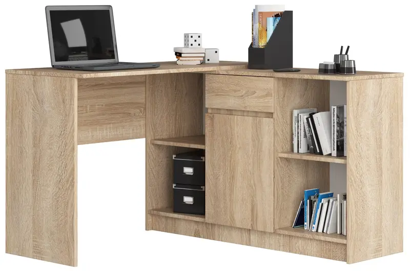 Eckschreibtisch – Flexible Arbeitsplatzlösung mit integrierter Kommode