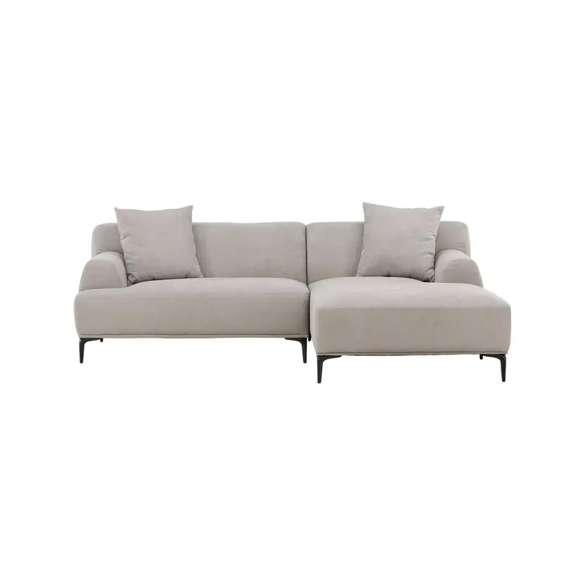 Ecksofa Viskan 242cm - Grau