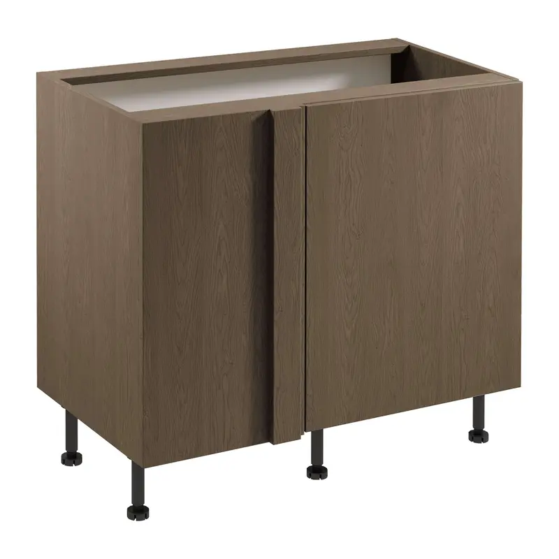Eckunterschrank – Livaro – D100N P/L Dunkle Eiche
