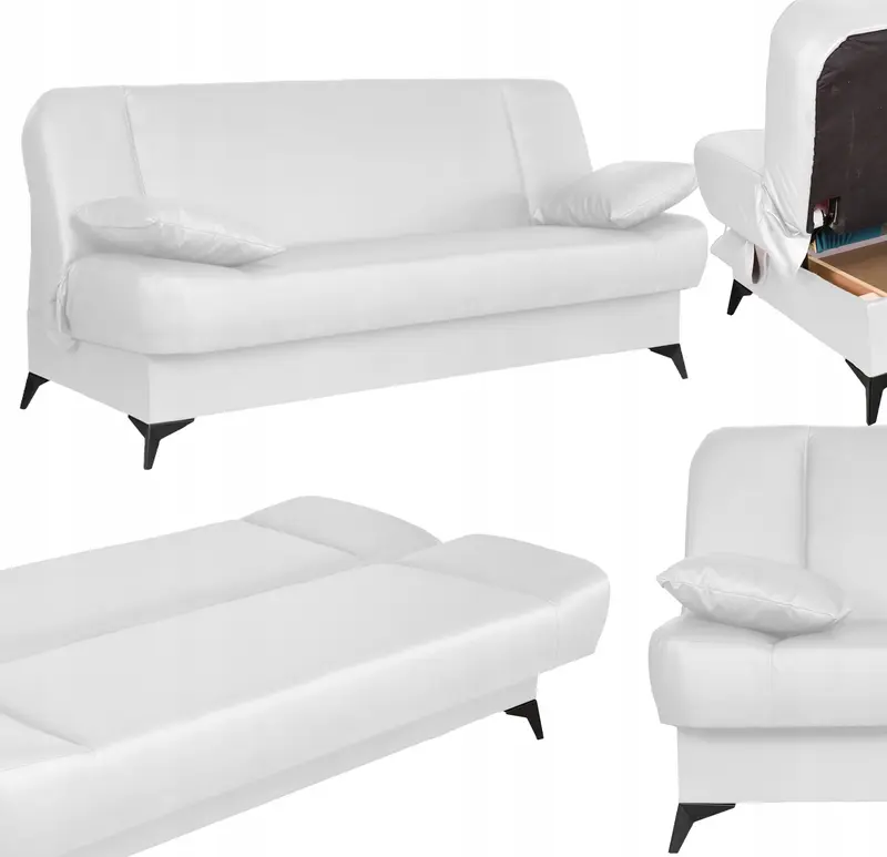 Einzelbett Sara Kunstleder Schlaffunktion