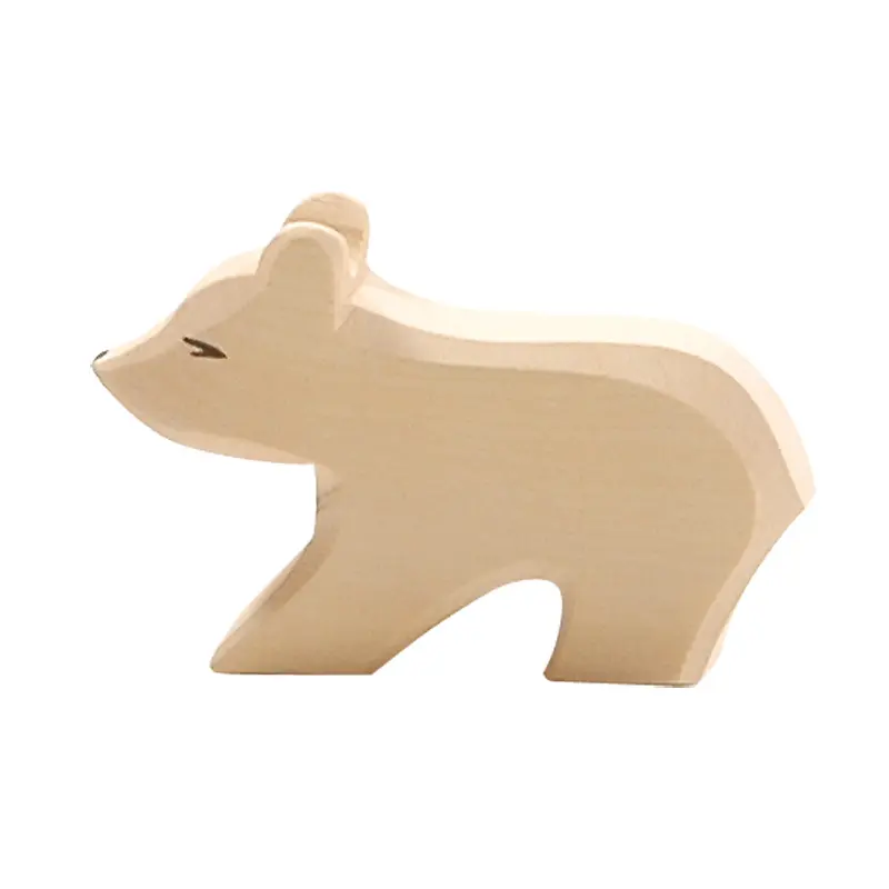 Eisbär, klein, Hals kurz
