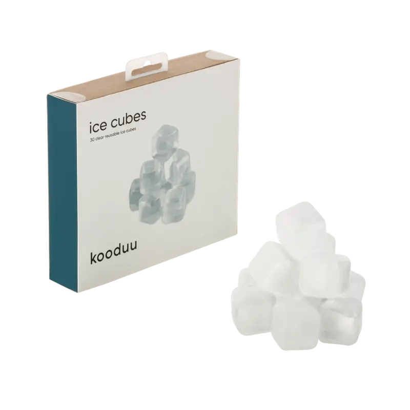 Eiswürfel Set – Wiederverwendbares Design, Kühlfunktion, Getränkekompatibel | Kooduu