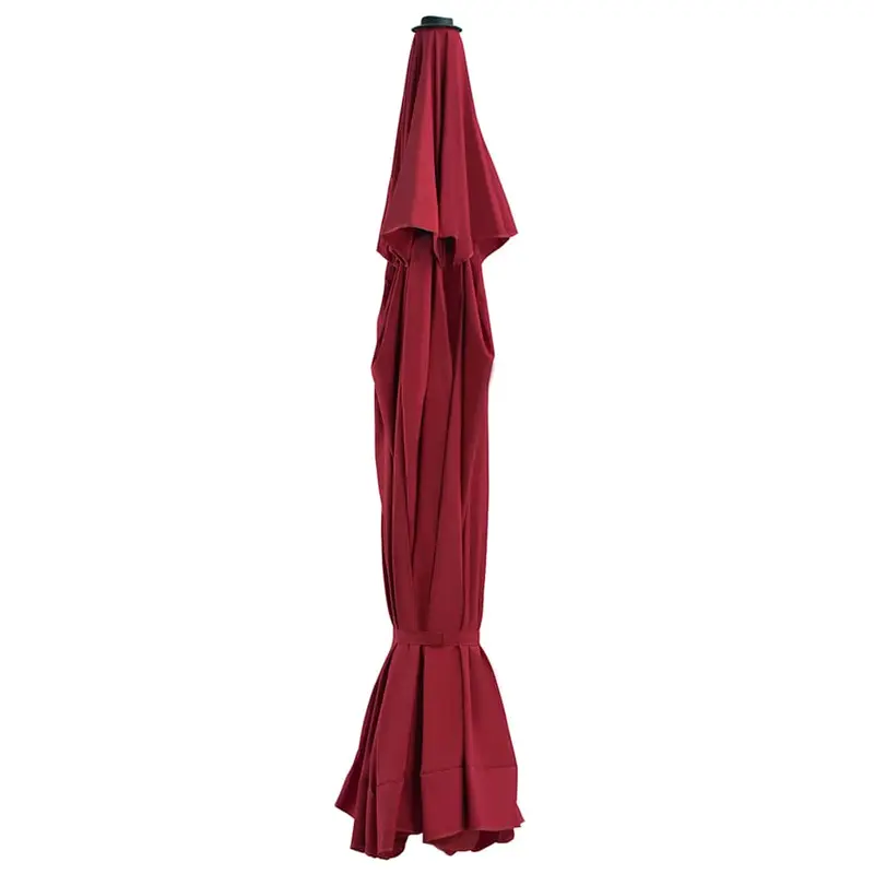 Ersatzbezug für Sonnenschirm Bordeauxrot 515 cm