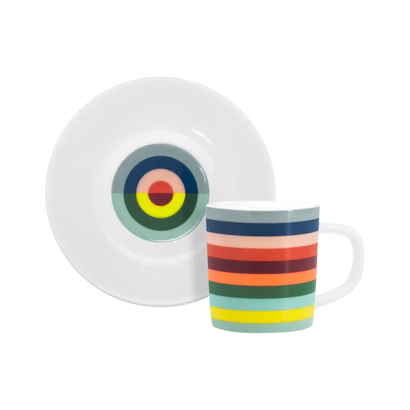 Espressotasse + Unterteller 'Lorenzo'