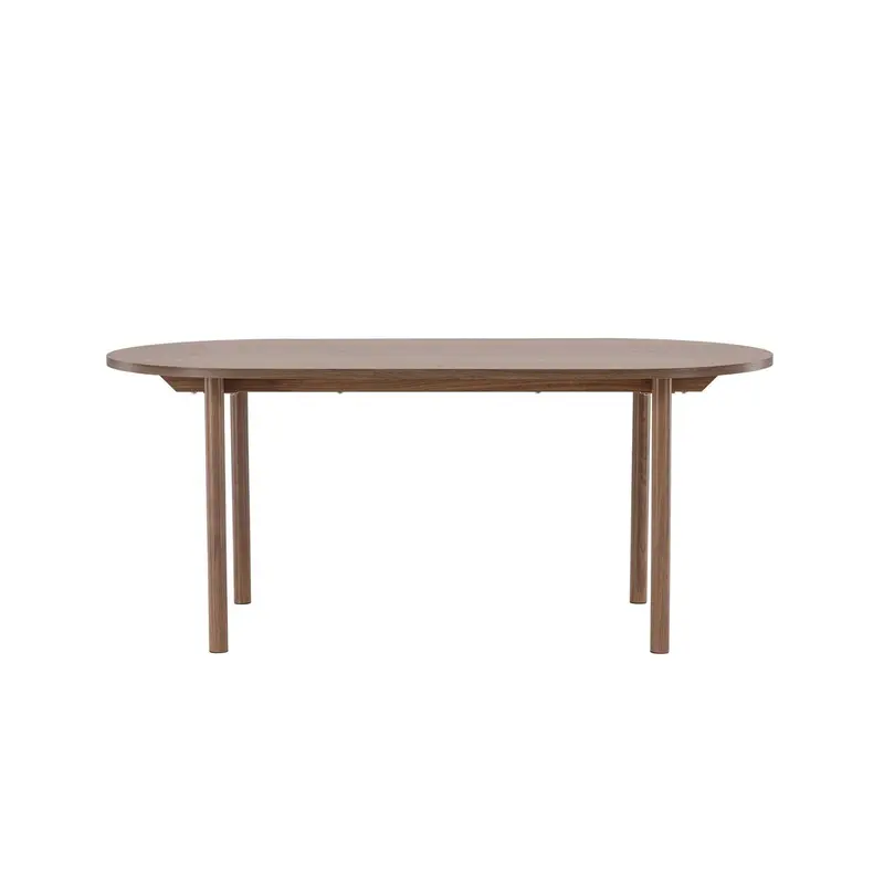 Esstisch Andy Oval 180*90cm - Dunkelbraun