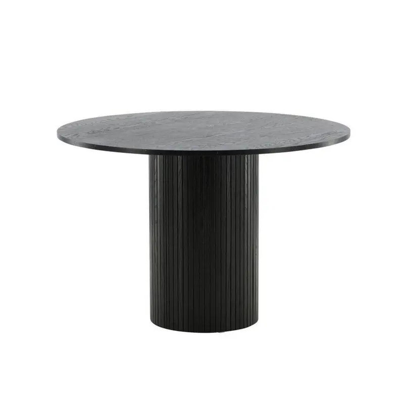 Esstisch Bianca Ø110cm - Schwarz