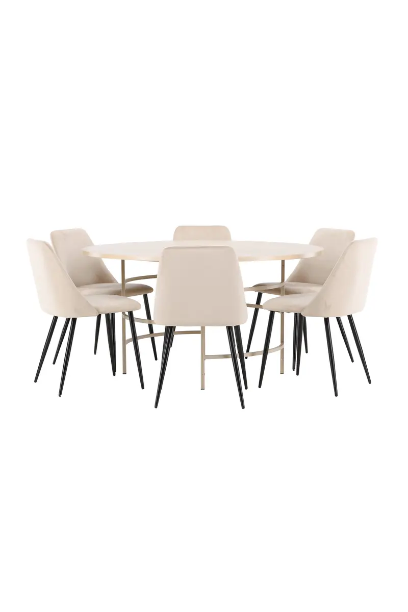 Esstisch Copenhagen Mit Night Chair Rundes Essgruppen Set