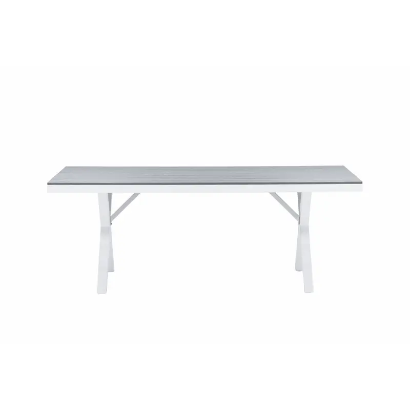 Esstisch Garcia 200cm aus Metall - Grau
