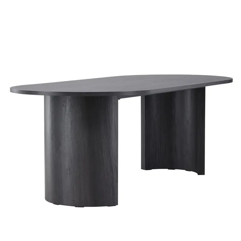 Esstisch Grundsund 220*100cm - Schwarz