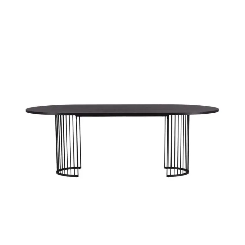Esstisch Hamneskär 220cm - Schwarz