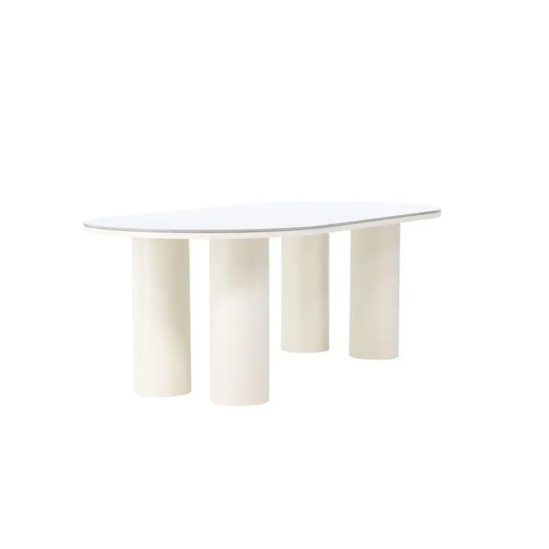 Esstisch Havstenssund Oval 220*110cm - Sinterstein Optik