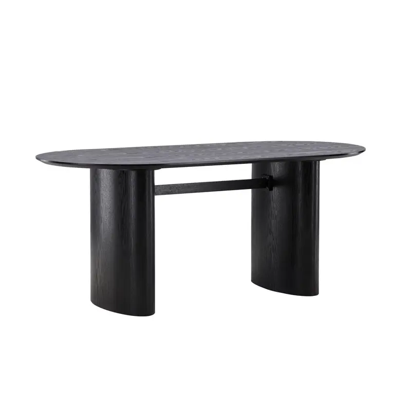 Esstisch Isolde 180*90cm - Schwarz