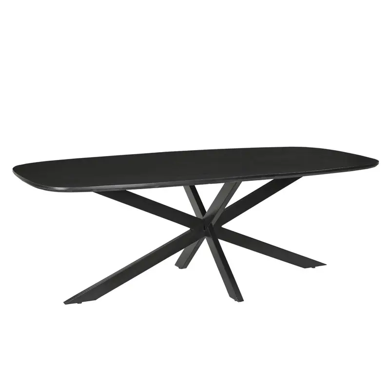Esstisch Jesper Oval 180*90cm - Schwarz