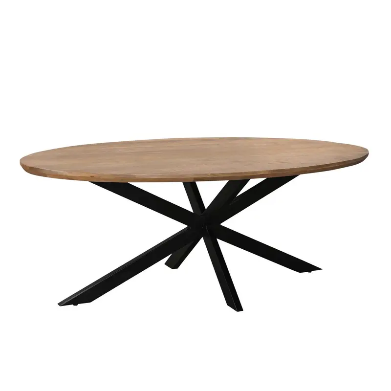 Esstisch Jesper Oval 210cm - Hellbraun