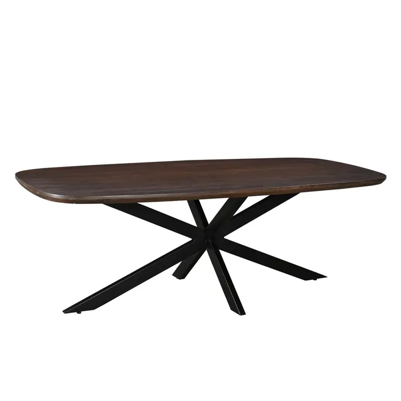 Esstisch Jesper Oval 230*105cm - Dunkelbraun