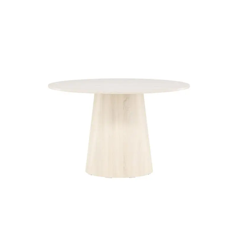 Esstisch Lanzo Ø120cm - Cremeweiß