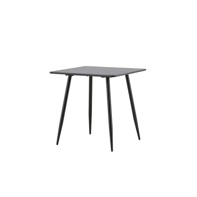 Esstisch Polar 75*75cm - Schwarz