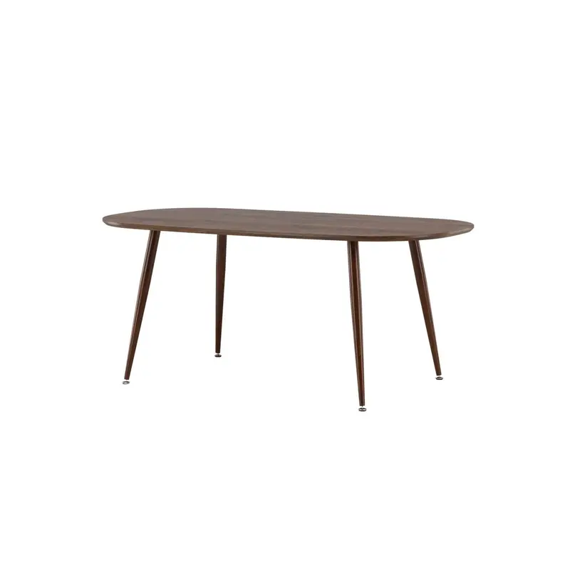 Esstisch Sanford Oval 180cm - Dunkelbraun