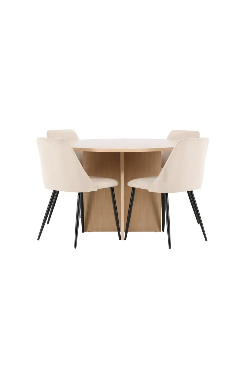 Esstisch Strada Mit Night Stuhl Ovales Essgruppen Set