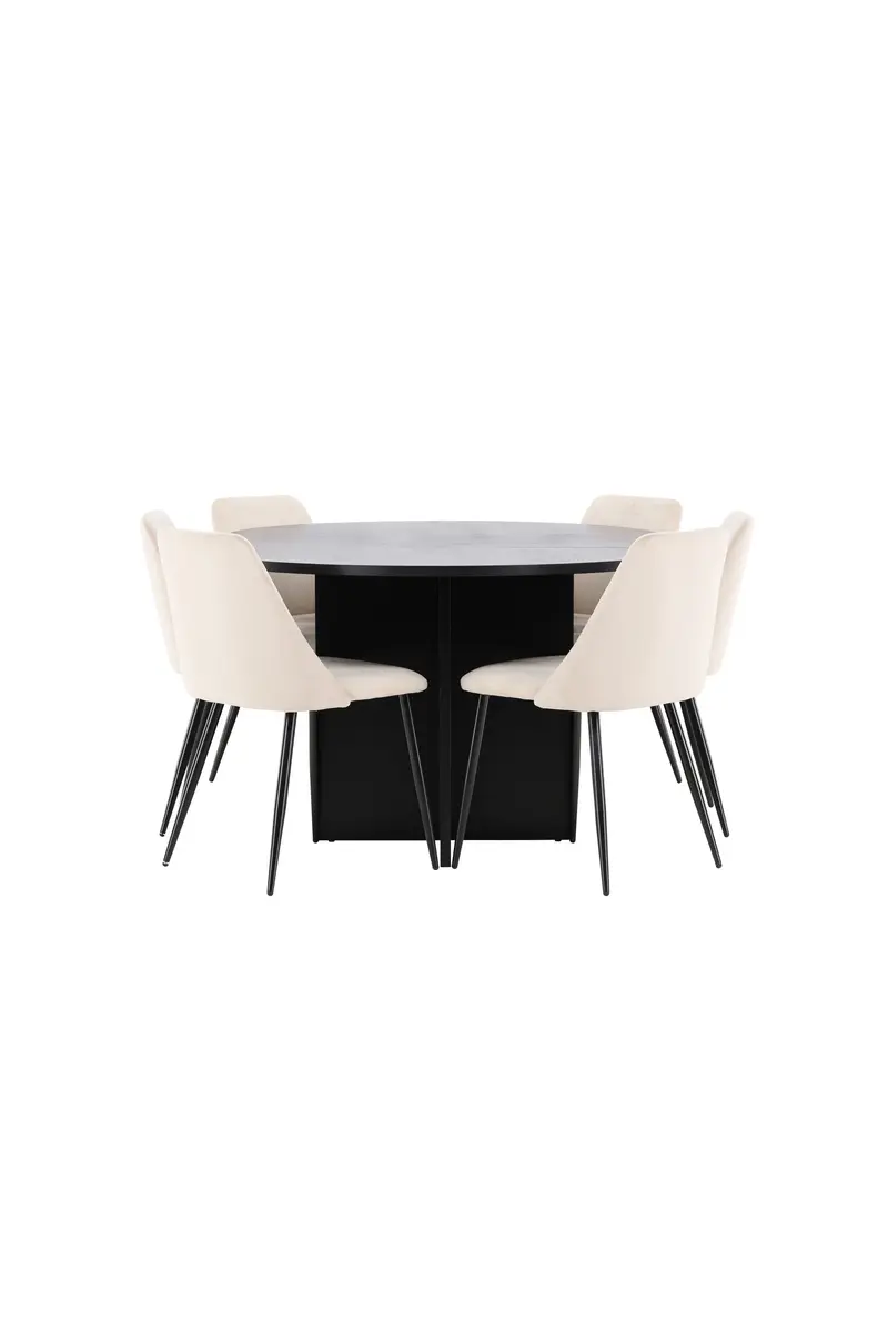 Esstisch Strada Mit Night Stuhl Ovales Essgruppen Set