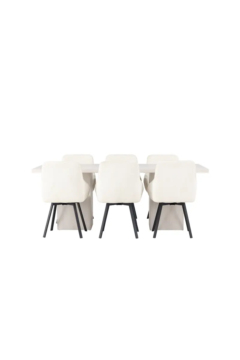 Esszimmer Set Olga Mit Den Stühlen Rosie Rechteckiges Essgruppen Set