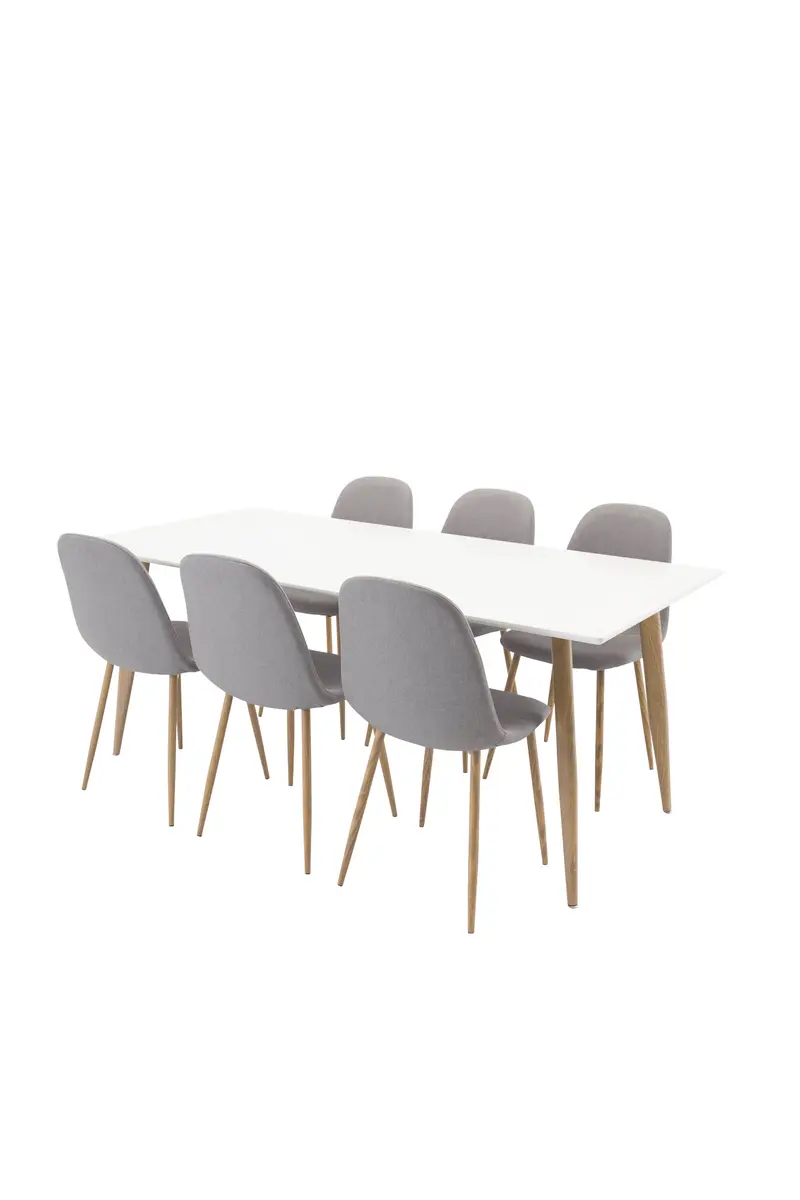 Esszimmer Set Polar Mit Stühlen Polar Rechteckiges Essgruppen Set