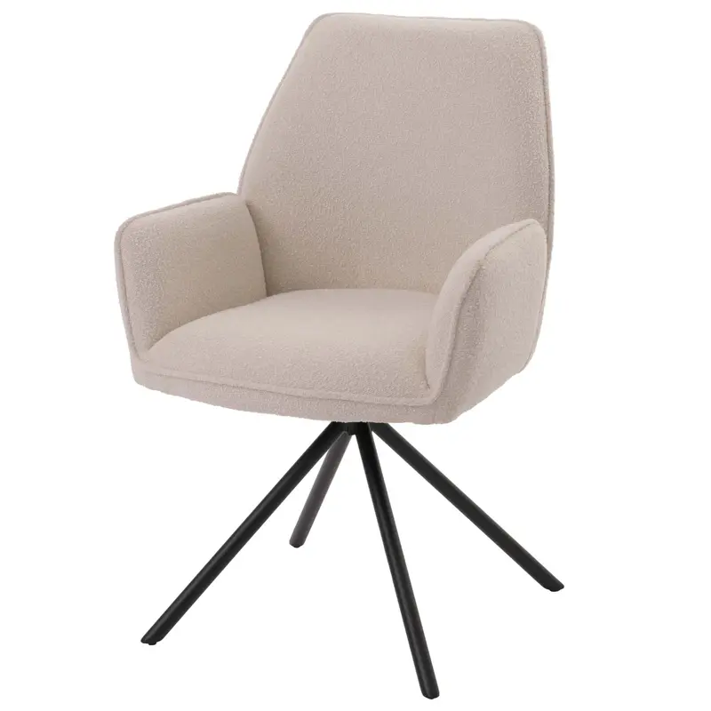 Esszimmerstuhl G67 boucle - beige