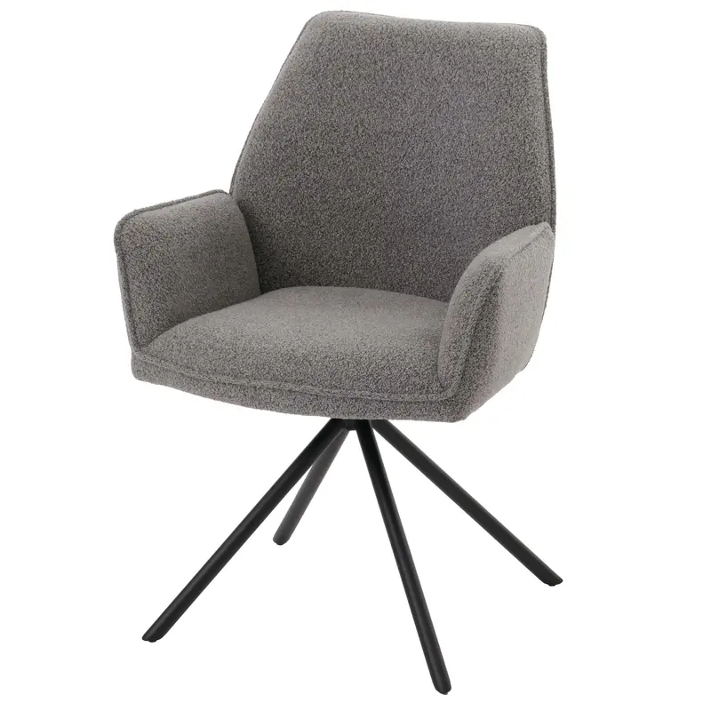 Esszimmerstuhl G67 boucle - grau