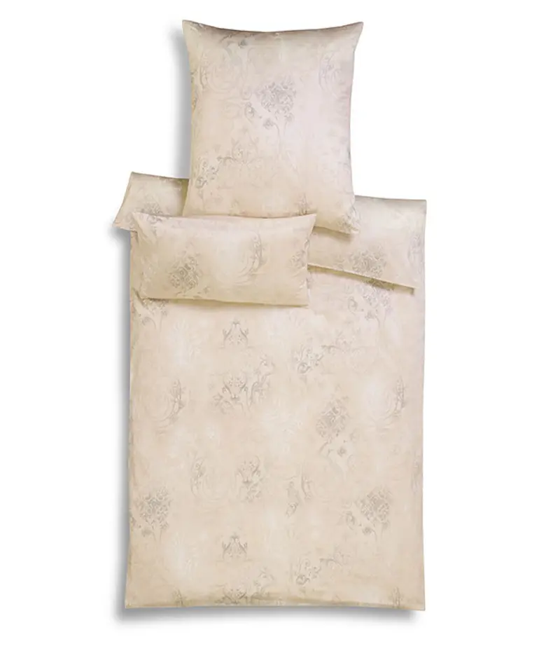 Estella Mako-Interlock-Jersey Bettwäsche Gregorio 135x200 sand