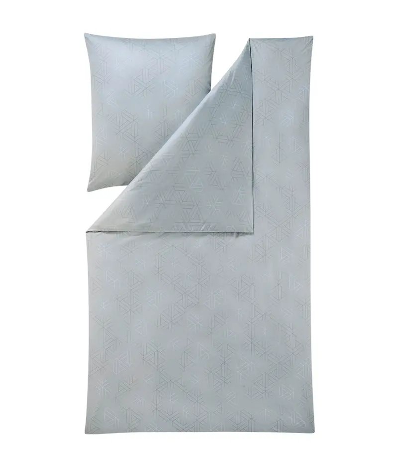Estella Mako-Interlock-Jersey Bettwäsche Pippa 135x200 grau
