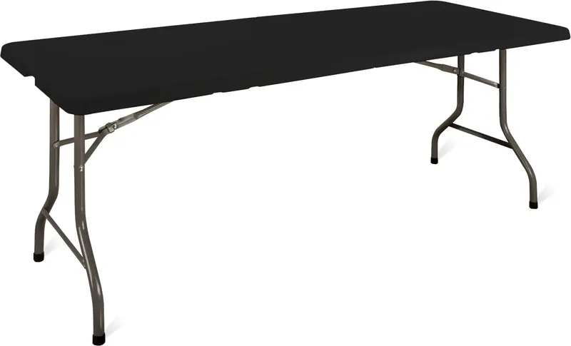 Eventtisch E180 (180 x 75) - schwarz