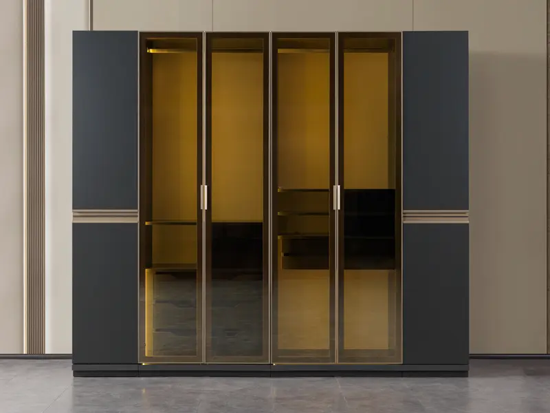 Eylül Kleiderschrank -Anthrazit