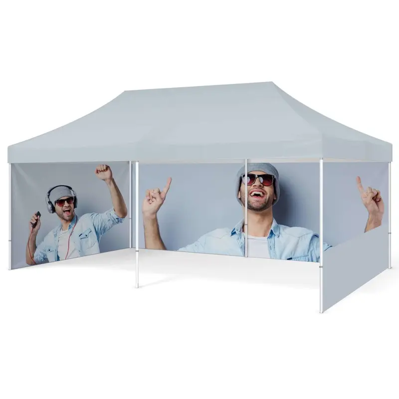 Faltpavillon-Aluminiumgestell Everest 3 x 6 m mit Rolltasche