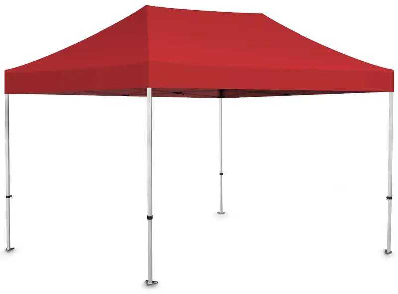 Faltpavillon-Dach 3 x 4,5 m rot als Ersatz- oder WechselDach