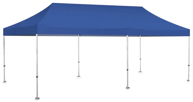 Faltpavillon-Dach 3 x 6 m blau als Ersatz- oder WechselDach