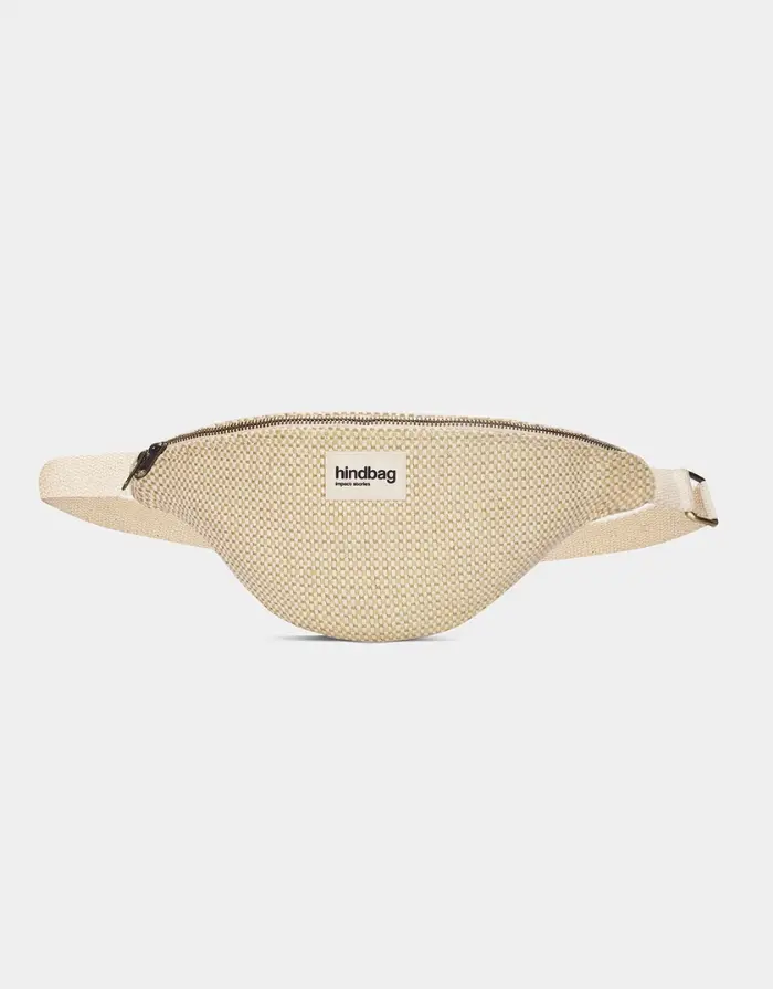 Fanny Pack Olivia I Naturweiß Geflecht